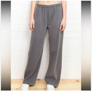Brandy Melville Grey Joggers Anastasia Sweatpants Size Large NWOT